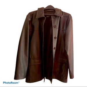 Leather jacket